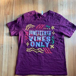 Juneteenth Shirt (Maroon) XL